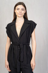 Completo tela di viscosa Gilet e Pantalone