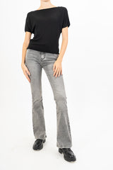 Jeans FlareCut Grigio