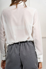 Camicia Sloane con cravatta