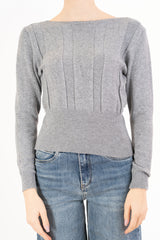 Maglioncino Soft Lines con scollo barca