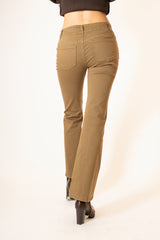 Jeans Zampetta Camel Made in Italy