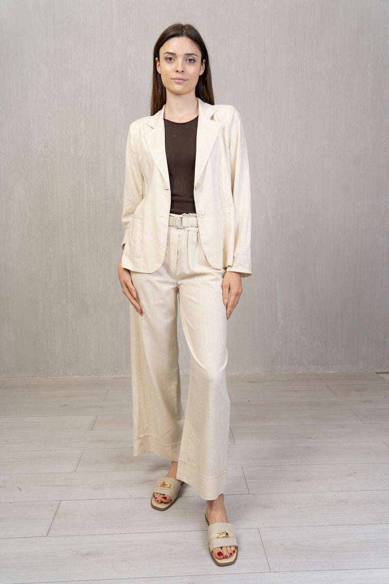 Blazer Lino e Viscosa