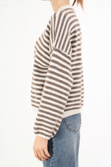 Maglioncino Candy Lines rigato over