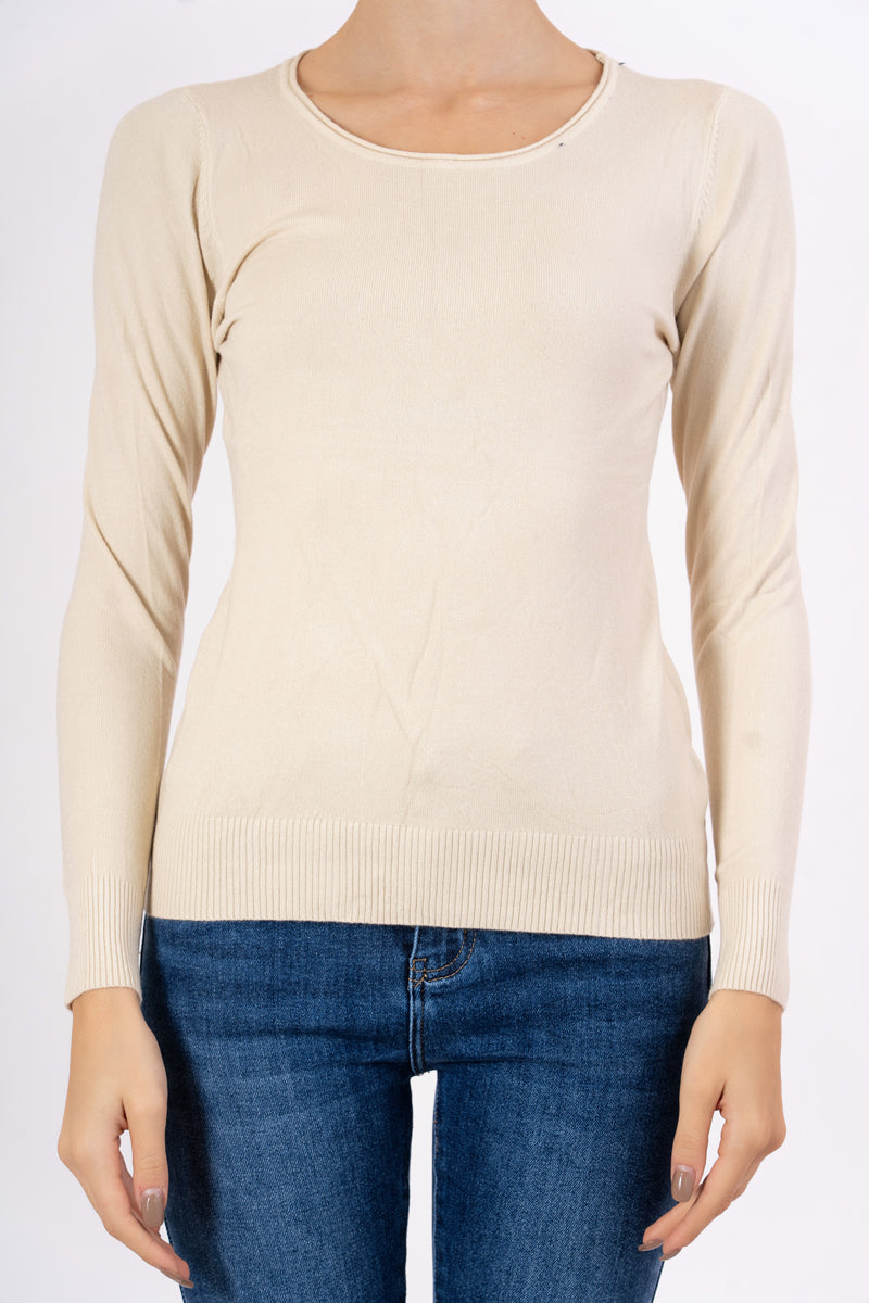 Maglia Dream Basic Girocollo in Viscosa