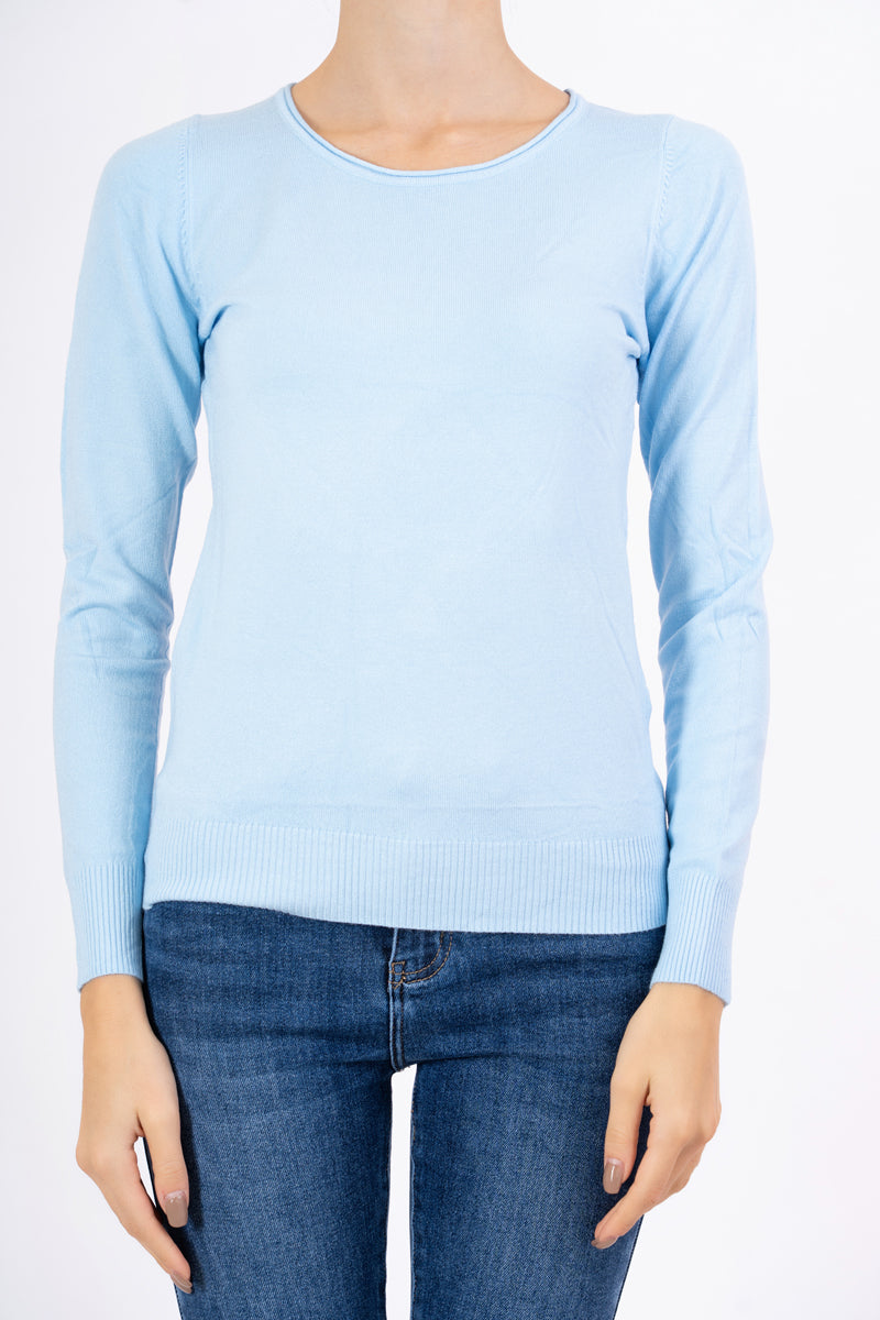 Maglia Dream Basic Girocollo in Viscosa