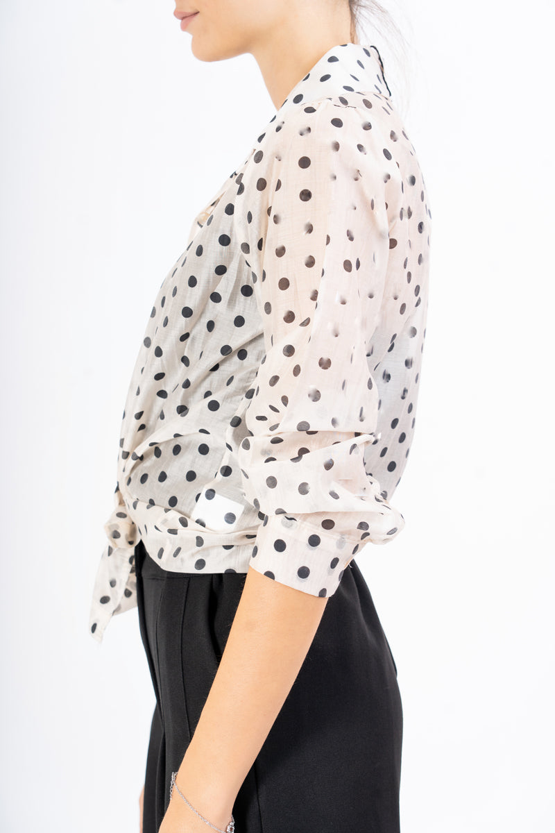 Camicia DotWhisper in Tencel