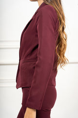 Giacca Belgravia Borgogna