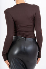 Maglia V Spalline