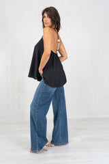 Top Crystal Back in viscosa leggera