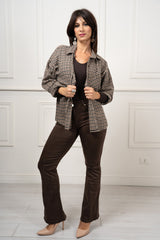 modella indossando Camicia Rivington Harlow colore
