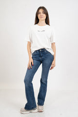 T-shirt scritta cotone “No Vabbè”.