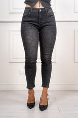 Jeans Harlow Nero Delavé