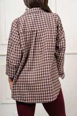modella indossando Camicia Rivington Briar colore