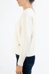 Maglione Pearl Dream con dettagli gioiello