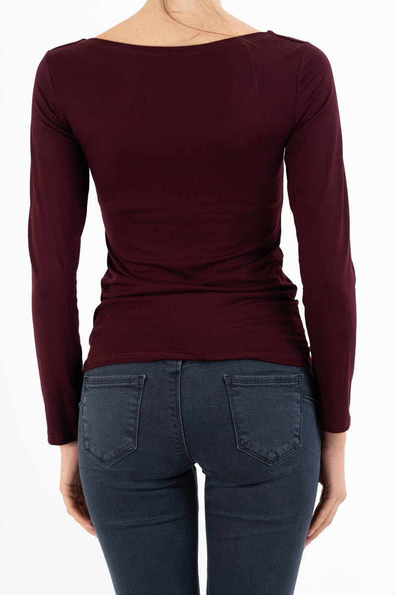 Maglia SquareFit in viscosa elasticizzata