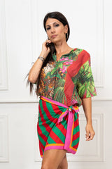 modella indossando Completo Bengala colore
