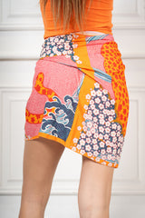 Gonna Pareo Bengala in 100% Viscosa Made in Italy