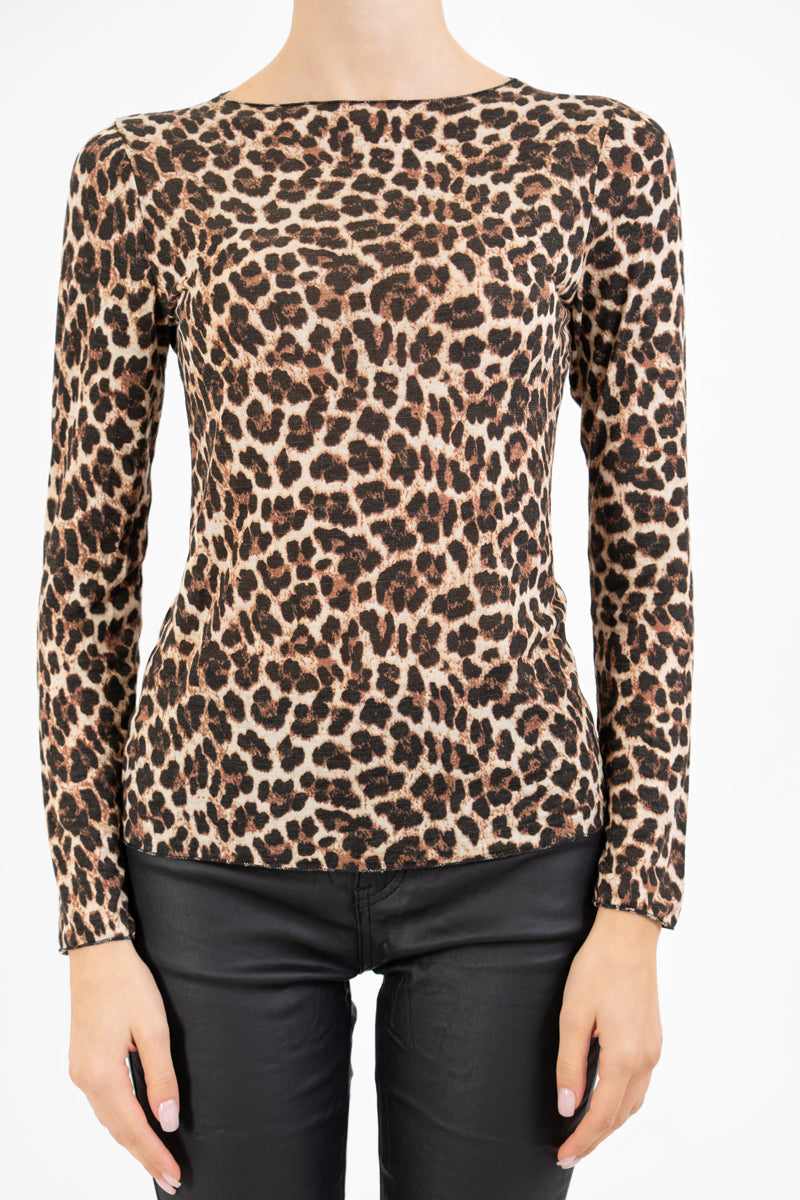 Maglia WildCashmere leopardata