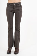 Jeans Zampetta Brown Made in Italy