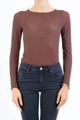 Maglia DotSoft in modal e cashmere a pois