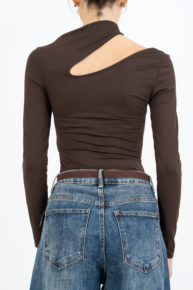 Body Cut-Out Glam – doppio scollo asimmetrico