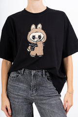 Maglia Over Labubu Patch