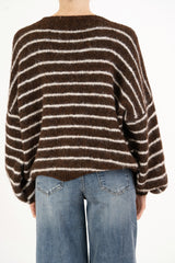 Maglione Soft Lines over a righe