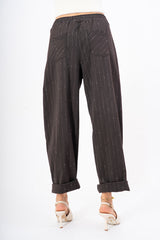 Pantalone HerringLine in poliviscosa con elastico