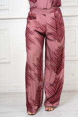 Pantalone palazzo Palm Mirage in viscosa
