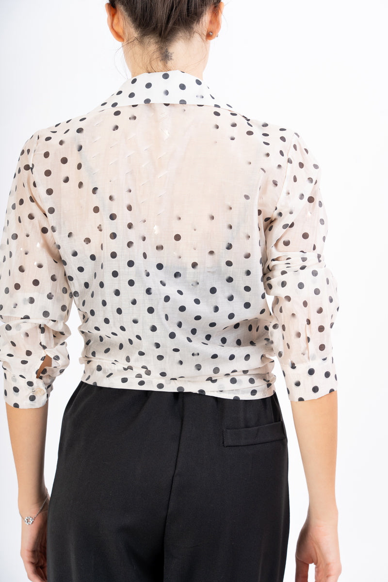 Camicia DotWhisper in Tencel