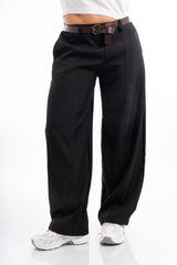 Pantalone balloon morbido in poliviscosa