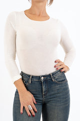 Maglia SoftCash in misto viscosa e cashmere