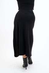 Gonna Soft Pleat in maglia plissé