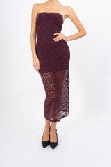 Abito Velvet Lace