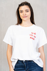 T-shirt “Meglio soli che nuvole”