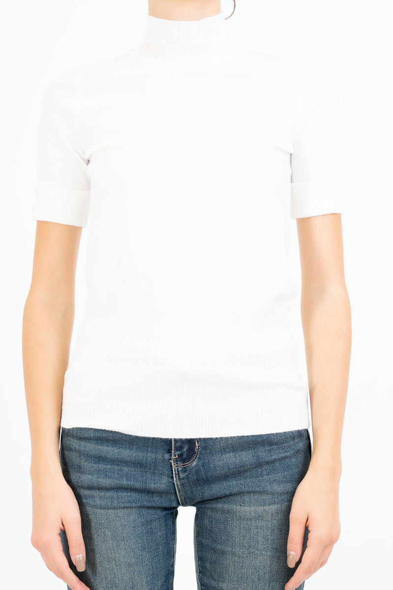 Maglia KnitChic con Mezzo Collo e Bottoncini