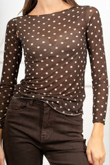 modella indossando Maglia Aveline colore