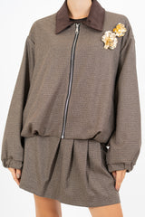 Bomber fantasia MicroHound con spille