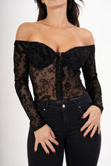 Body Velvet Shadow in microrete damascata