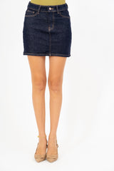 Minigonna Denim Zero Wash Stretch