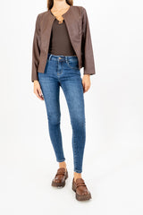 Jeans Skinny Lavaggio Classico Elasticizzato