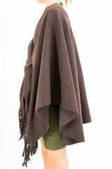 Mantella SoftEmbrace in panno con frange