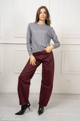 modella indossando Maglia Aster Lurex colore