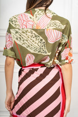 Camicia Jungle in 100% Cotone Made in Italy