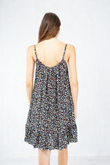 Abito Daisy Bloom con balza al fondo