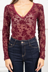Maglia Velvet Bloom V