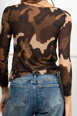 Maglia Aveline Camouflage