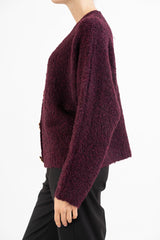 Cardigan SoftCloud in filato bouclé