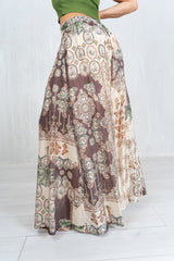 Pantalone Oriental Garden in tencel velato