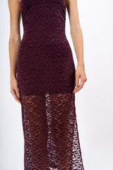 Abito Velvet Lace